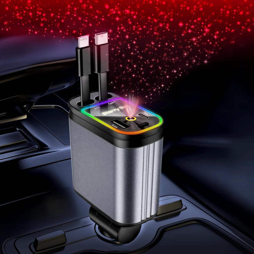 4 in 1 charger for iPhone and Android lightning cable