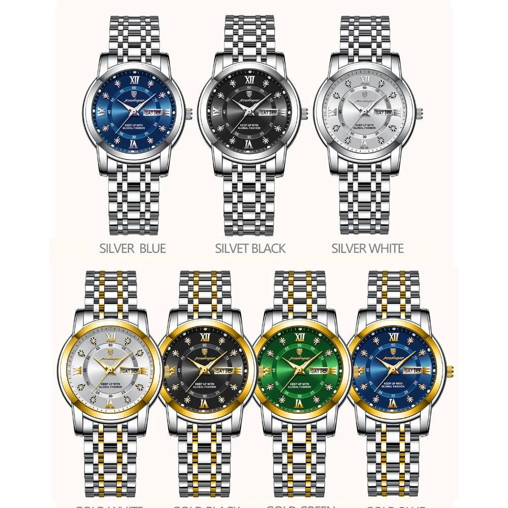 POEDAGAR 769 Elegant Roman Dial Watch for Girls