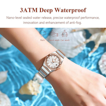 POEDAGAR 302 Luxury Woman Wristwatch