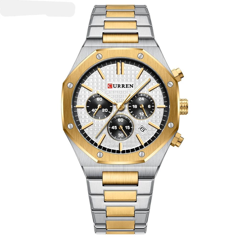 CURREN Chronograph Wristwatch: C8440