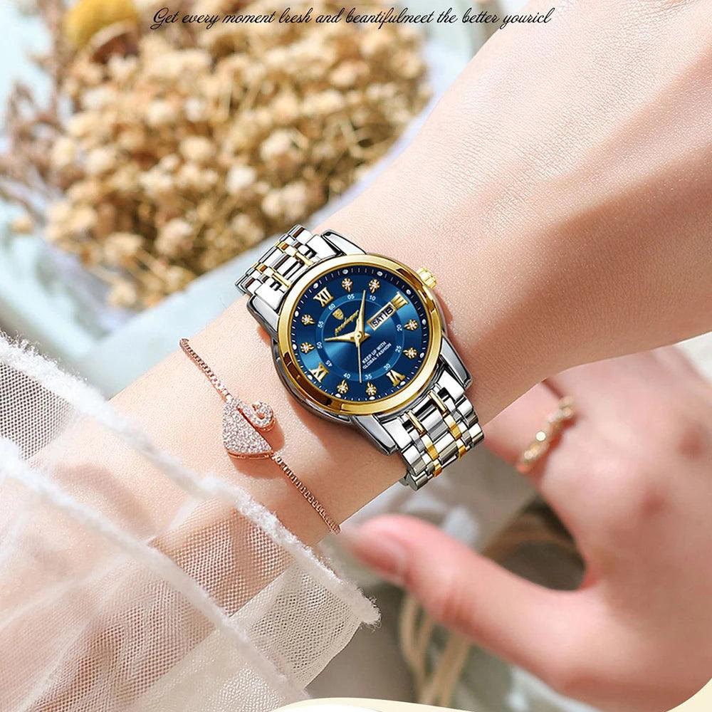 POEDAGAR 769 Elegant Roman Dial Watch for Girls