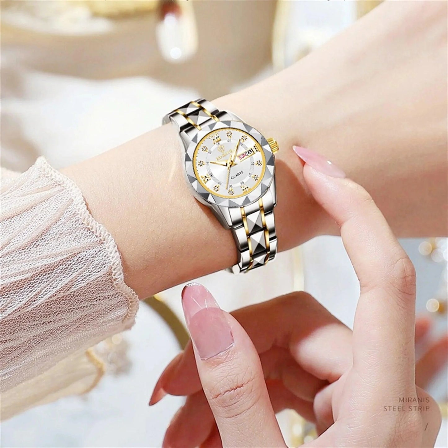 BINBOND B2521 Fashion Lady Watch Japan Quartz Authentic Brand